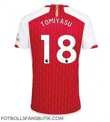 Arsenal Takehiro Tomiyasu #18 Replika Hemmatröja 2023-24 Kortärmad